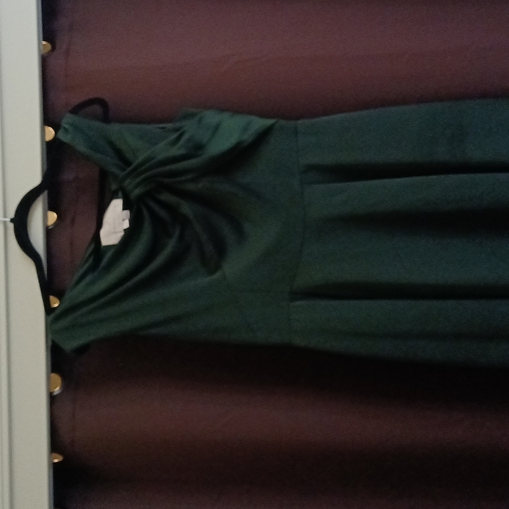 Green dress